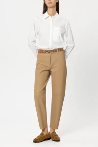 Luisa Cerano Bluzka koszulowa z haftem ajour