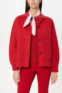 Luisa Cerano Jedwabna apaszka różowa